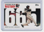 2006 Topps Barry Bonds Home Run History #665