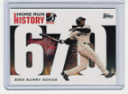2006 Topps Barry Bonds Home Run History #670