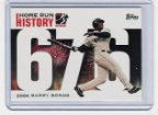 2006 Topps Barry Bonds Home Run History #676