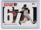 2006 Topps Barry Bonds Home Run History #679