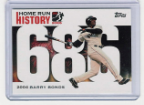 2006 Topps Barry Bonds Home Run History #686