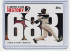2006 Topps Barry Bonds Home Run History #688