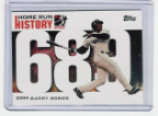 2006 Topps Barry Bonds Home Run History #689