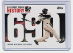 2006 Topps Barry Bonds Home Run History #690