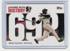 2006 Topps Barry Bonds Home Run History #692