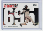 2006 Topps Barry Bonds Home Run History #695