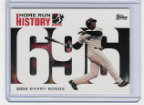 2006 Topps Barry Bonds Home Run History #696