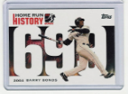 2006 Topps Barry Bonds Home Run History #699