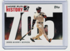 2006 Topps Barry Bonds Home Run History #705