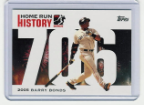 2006 Topps Barry Bonds Home Run History #706