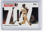 2006 Topps Barry Bonds Home Run History #707