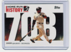 2006 Topps Barry Bonds Home Run History #708
