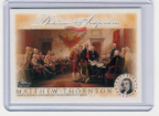 2006 Topps Declaration of Independence-Matthew Thornton