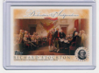 2006 Topps Declaration of Independence-Richard Stockton