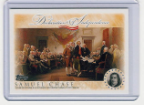 2006 Topps Declaration of Independence-Samuel Chase