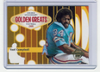 2005 Topps Gold Greats #03 Earl Campbell
