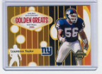 2005 Topps Gold Greats #04 Lawrence Taylor
