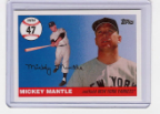 2006 Topps Mickey Mantle HR#047