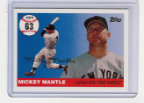 2006 Topps Mickey Mantle HR#063