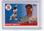 2006 Topps Mickey Mantle HR#078