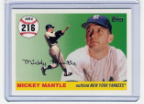 2007 Topps Mickey Mantle HR#216