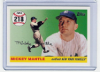 2007 Topps Mickey Mantle HR#218