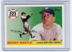 2007 Topps Mickey Mantle HR#223