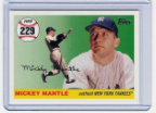 2007 Topps Mickey Mantle HR#229