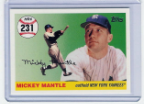 2007 Topps Mickey Mantle HR#231