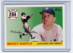 2007 Topps Mickey Mantle HR#244
