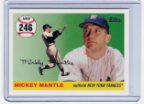 2007 Topps Mickey Mantle HR#246