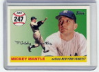 2007 Topps Mickey Mantle HR#247