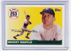 2007 Topps Mickey Mantle HR#253
