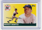 2007 Topps Mickey Mantle HR#261