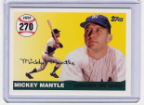 2007 Topps Mickey Mantle HR#270