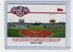 2006 Topps Opening Day - OD-DB Dodgers vs. Braves