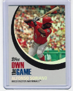 2007 Topps Own The Game #03 Alfonso Soriano