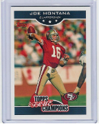 2006 Topps True Champions #15 Joe Montana