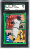 2010 Topps Chrome Jackie Robinson Wrapper Redemption Green Refractor RC SGC 98 Gem Mint