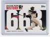 2006 Topps Barry Bonds Home Run History #663