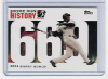 2006 Topps Barry Bonds Home Run History #669