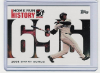 2006 Topps Barry Bonds Home Run History #696