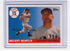 2006 Topps Mickey Mantle HR#015